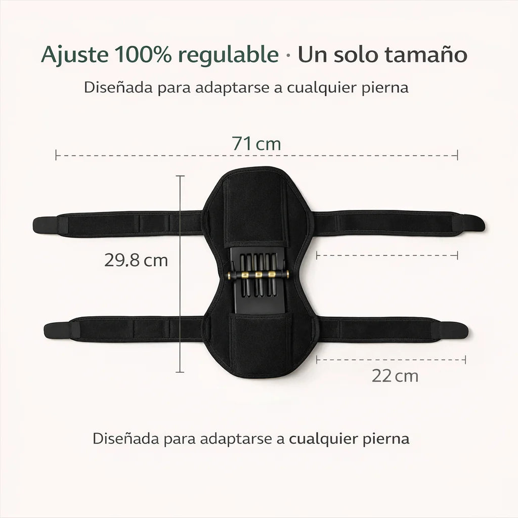 Rodillera AJUSTABLE con Soporte Articular